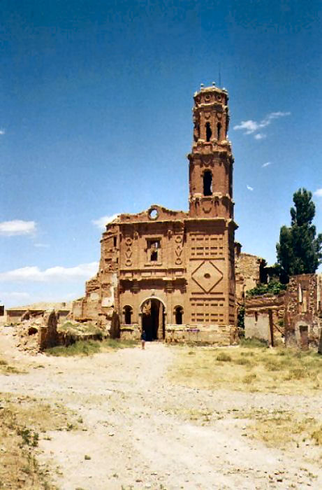 Saint Agustin's church Belchite