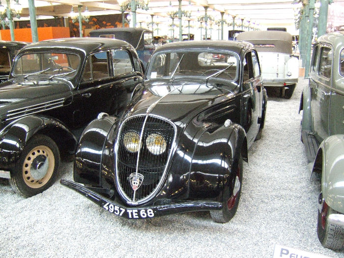 Undamaged example of the Doctor's car (a Peugeot 202)