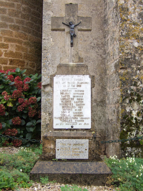 Memorial at Frayssinet-le-Gélat