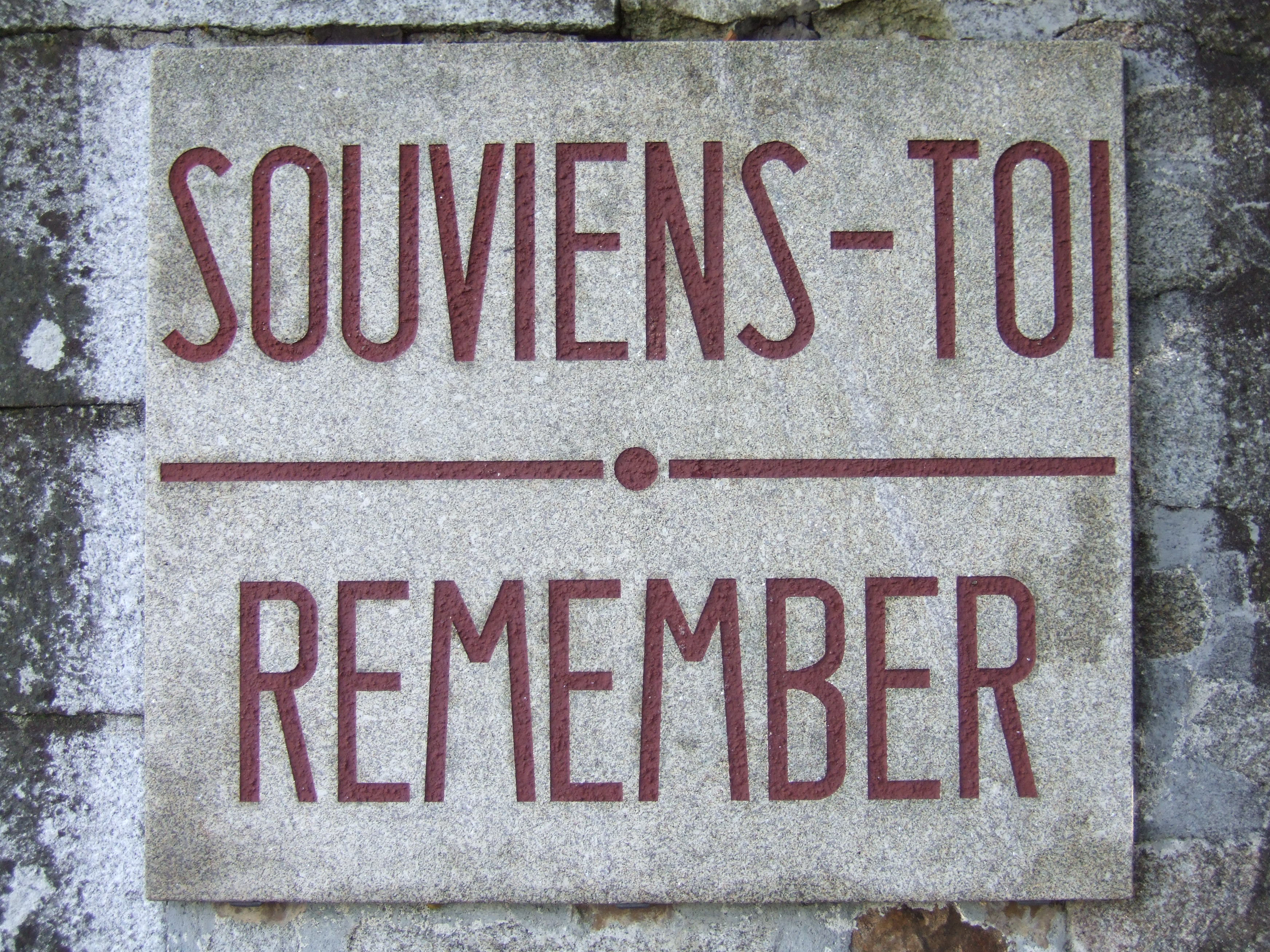 Souviens Toi - Remember! (higher definition version)