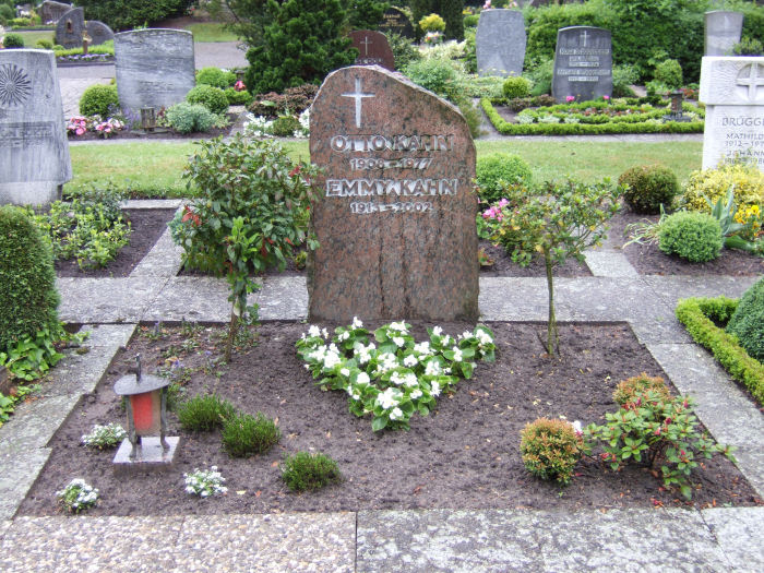 Grave of Otto Erich Kahn