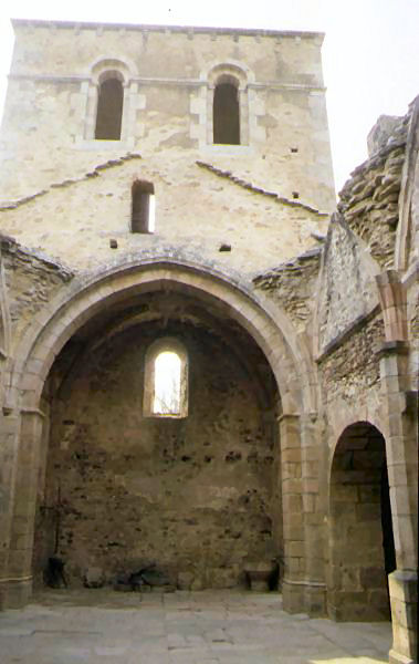 View from altar towards entrance