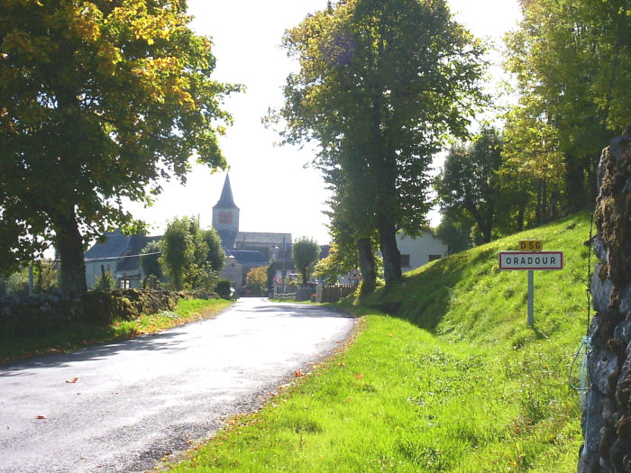 Oradour Department 15 (Cantal)