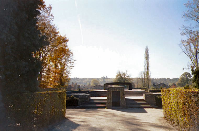 View of the crypt from the cemetery