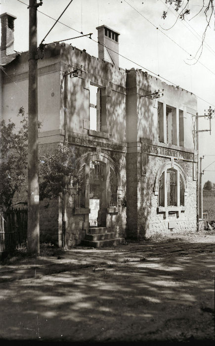 The Post Office of Oradour-sur-Glane in late 1944