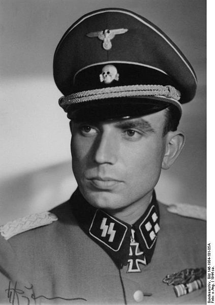 Otto Weidinger as a Sturmbannführer